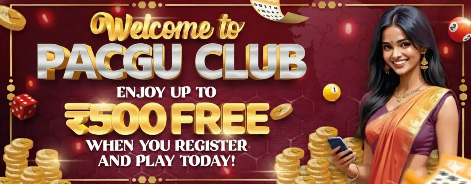 Paglu Club referral code and welcome bonus screen