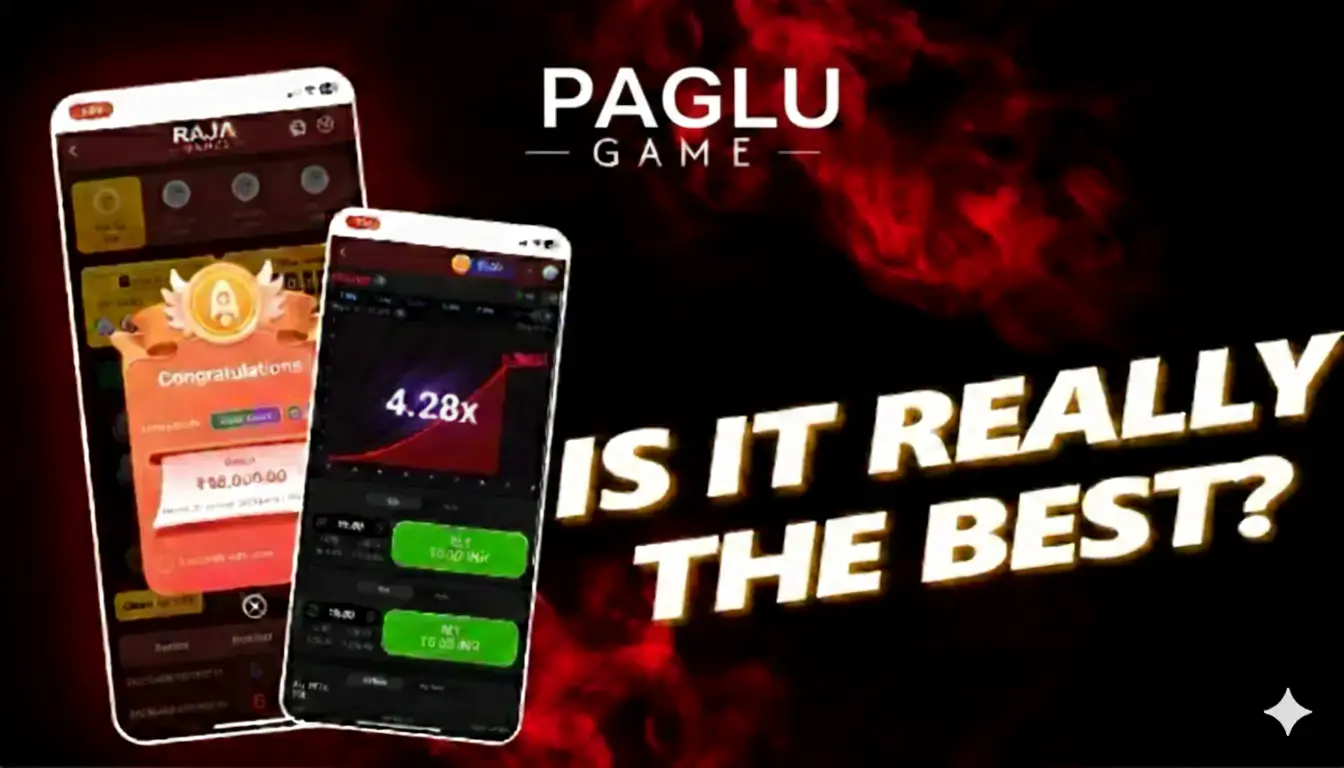 Paglu Game winning screen showing image